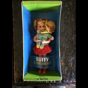 Vintage Buffy and Mrs. Beasley dolls